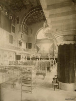 1887 Castell dels Tres Dragons. Interior