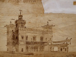 1887 Dibuix del Castell dels Tres Dragons