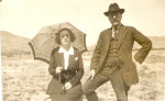 Aguilar Amat i Carme Bofill en viatge de noces a Nùria